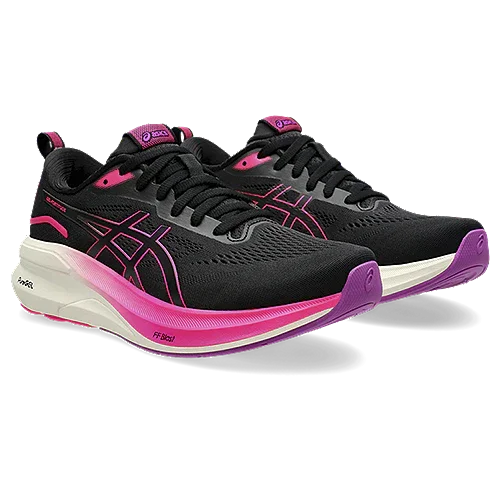 Asics Gel Fortitude Damen PERFORMANCE BLACK/FROSTED ROSE Bild 1