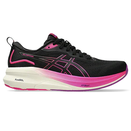 Asics Gel Fortitude Damen PERFORMANCE BLACK/FROSTED ROSE Bild 2