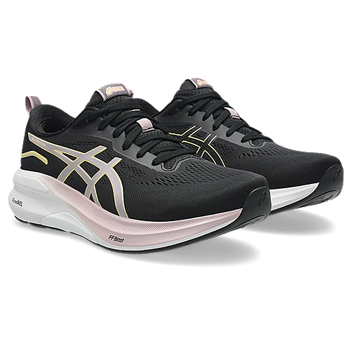 Asics Gel Fortitude Damen BLACK/WHITE Bild 1