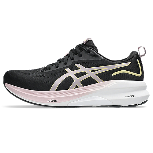 Asics Gel Fortitude Damen BLACK/WHITE Bild 4
