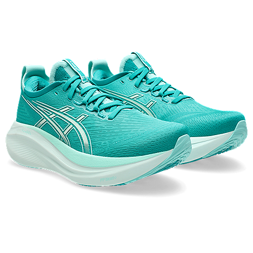 Asics GEL-NIMBUS 27 Damen BLUE COAST/GLACIER GREY Bild 1