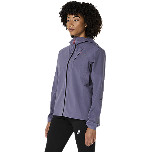 Asics Metarun Waterproof Jacket Damen ORCHID/DIVE BLUE Bild 2