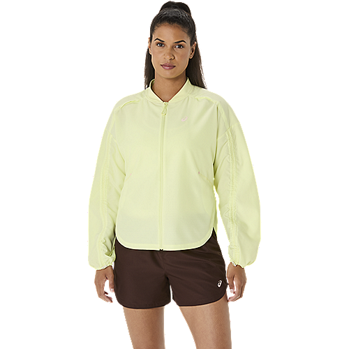 Asics NAGINO RUN ADJUSTABLE JACKET Damen TIGER YELLOW Bild 1