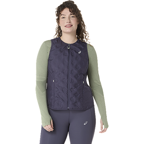 Asics Nagino Run Padded Veste Damen ORCHID/DIVE BLUE Bild 1