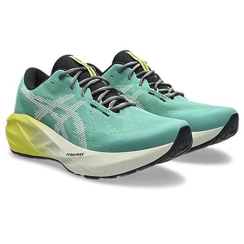 Asics Novablast 5 TR Herren MANTLE GREEN/CHERRY TOMATO Bild 1