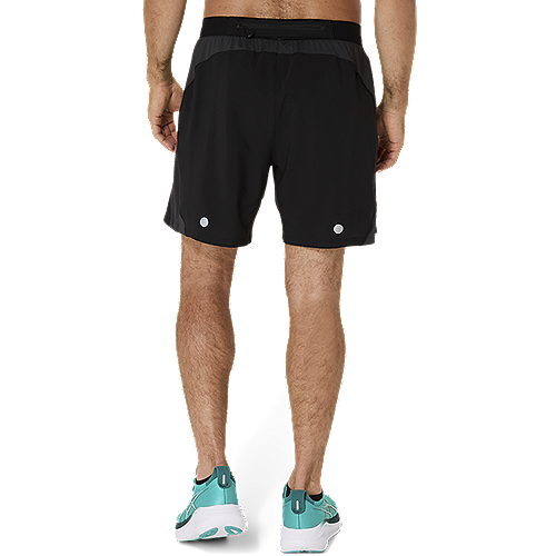 Asics Road 7 In. Short Herren PERFORMANCE BLACK/FROSTED ROSE Bild 2