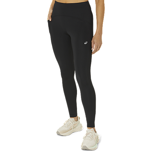 Asics Road High Waist Tight Damen PERFORMANCE BLACK/FROSTED ROSE Bild 1