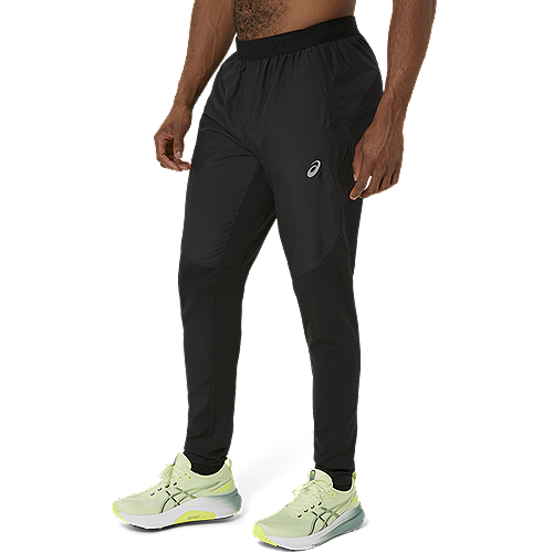 Asics Road Pant Performance Herren PERFORMANCE BLACK/FROSTED ROSE Bild 2