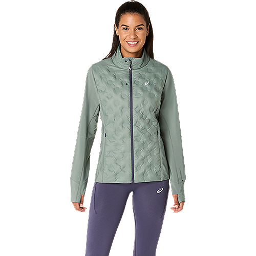 Asics Road Winter Jacket Damen BLUE COAST/GLACIER GREY Bild 1