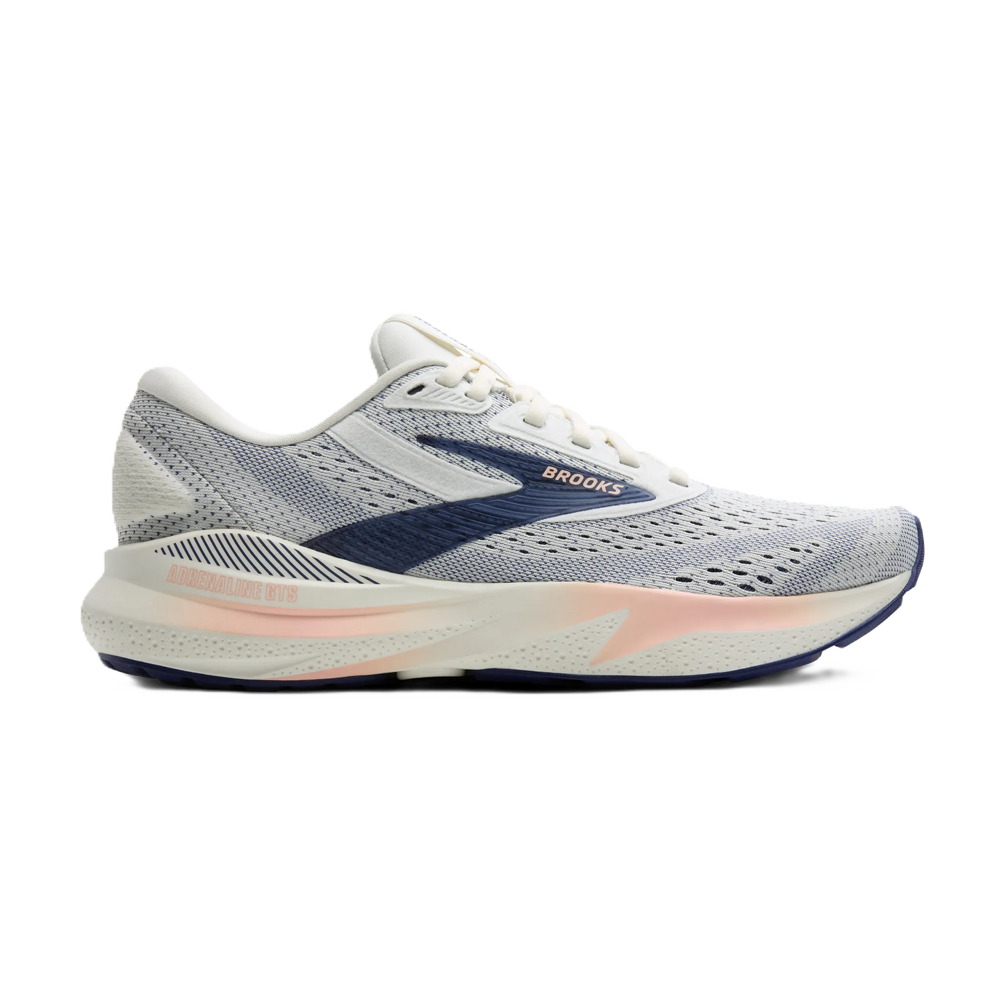 Brooks Adrenaline GTS 24 Damen Grey/Blue Ribbon/Peach Bild 2