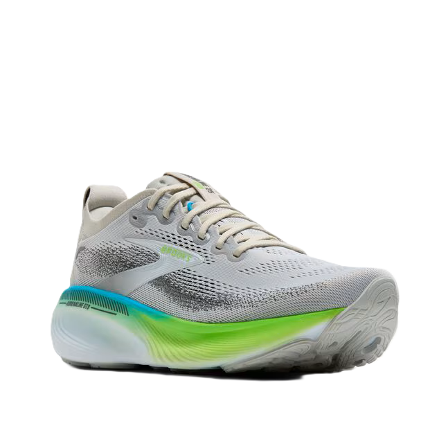Brooks Adrenaline GTS 25 Herren Oyster/Green Gecko/Blue Bild 1
