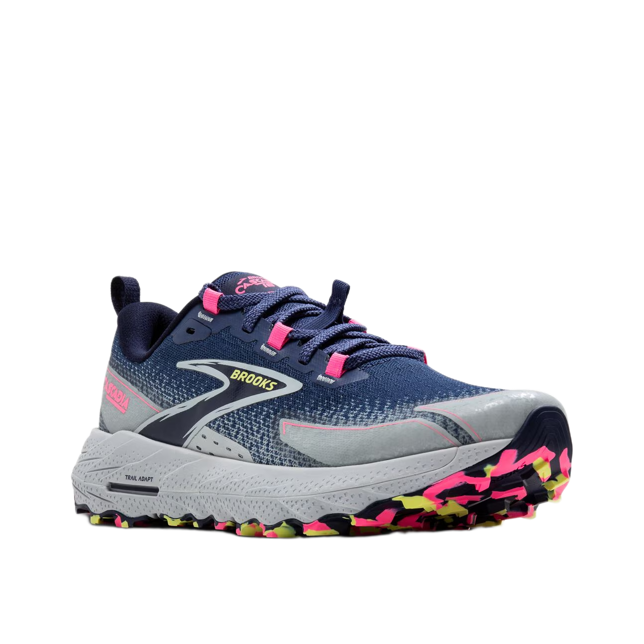 Brooks Cascadia 18 Damen Htr Lt Slate/Out There Bild 1