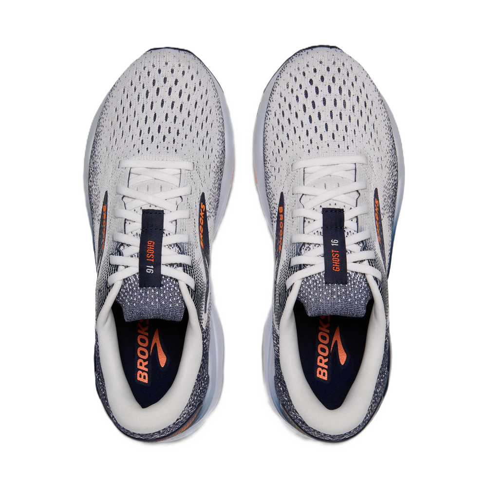 
                  
                    Brooks Ghost 16 Herren White/Peacoat/Orange Bild 4
                  
                
