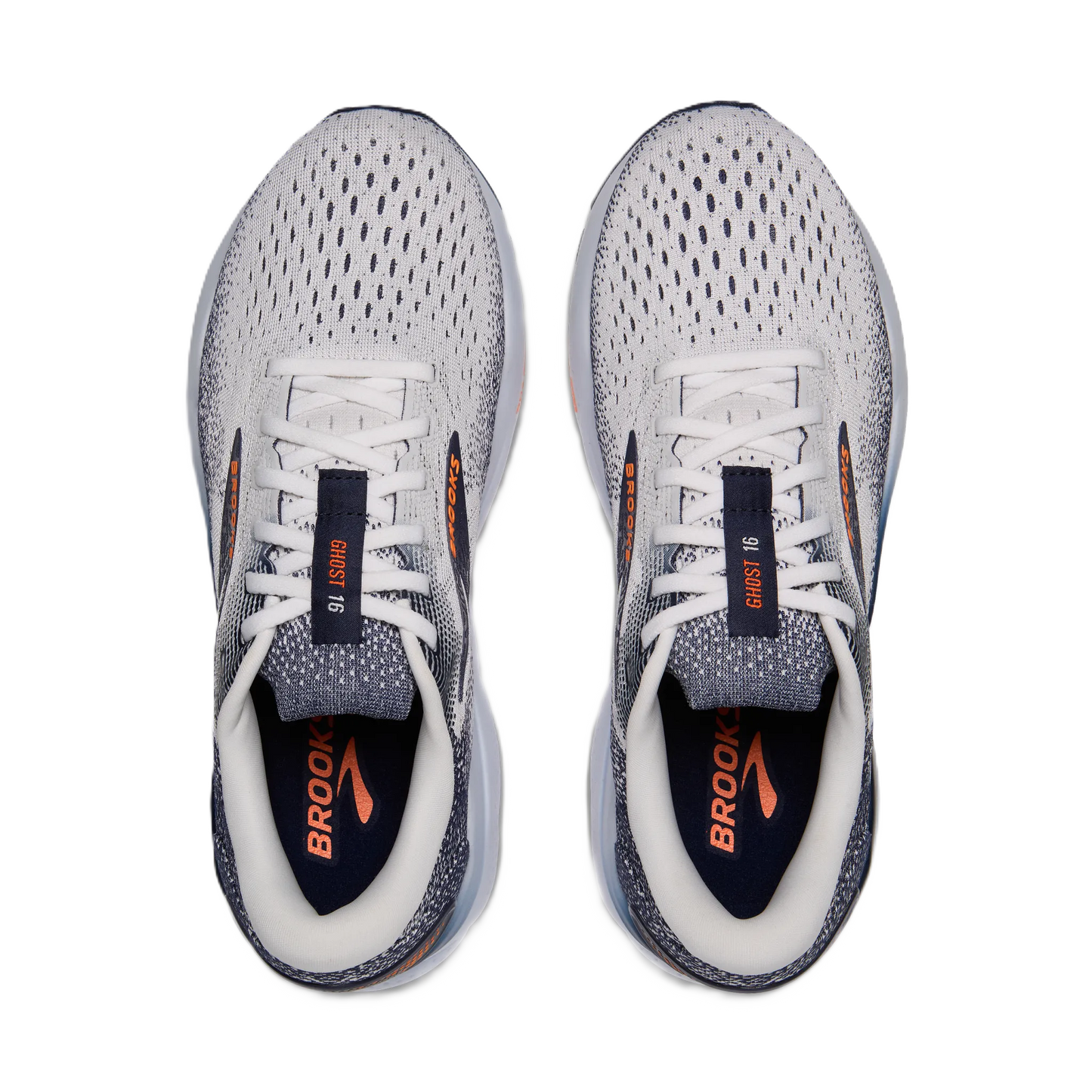 
                  
                    Brooks Ghost 16 Herren White/Peacoat/Orange Bild 4
                  
                