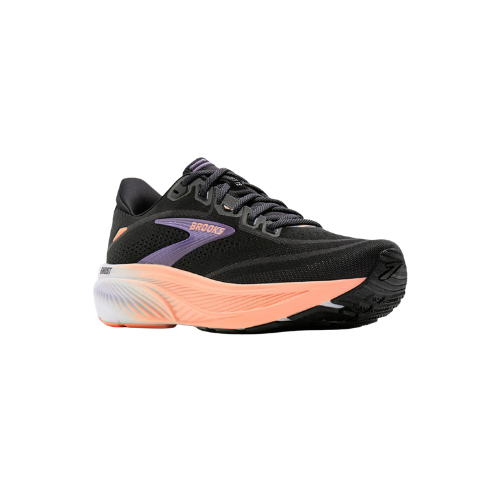 Brooks Ghost 18 Damen Black/Mulled Grape/Peach Bild 2