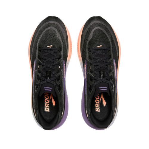Brooks Ghost 18 Damen Black/Mulled Grape/Peach Bild 3