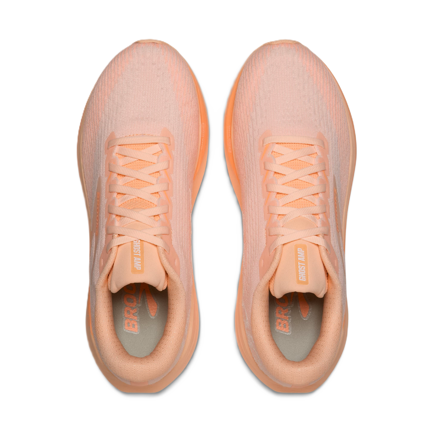 Brooks Ghost Amp Damen Peach/Peach/White Bild 4