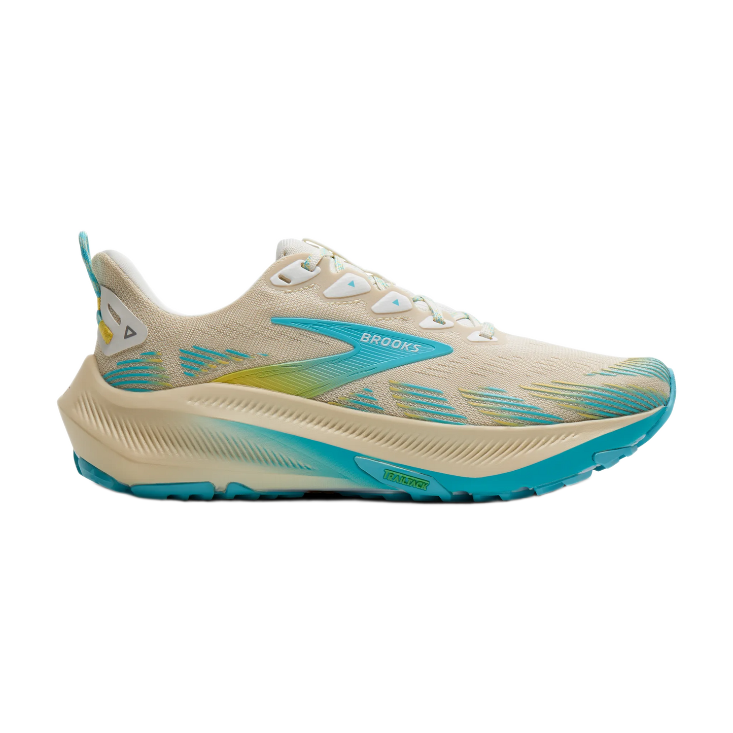Brooks Ghost Trail Damen Sand/Star White/Golden Hour Bild 2