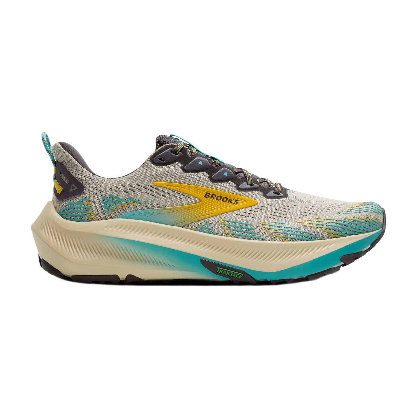 Brooks Ghost Trail Herren Bleached Sand/Rabbit/Bluefish Bild 2