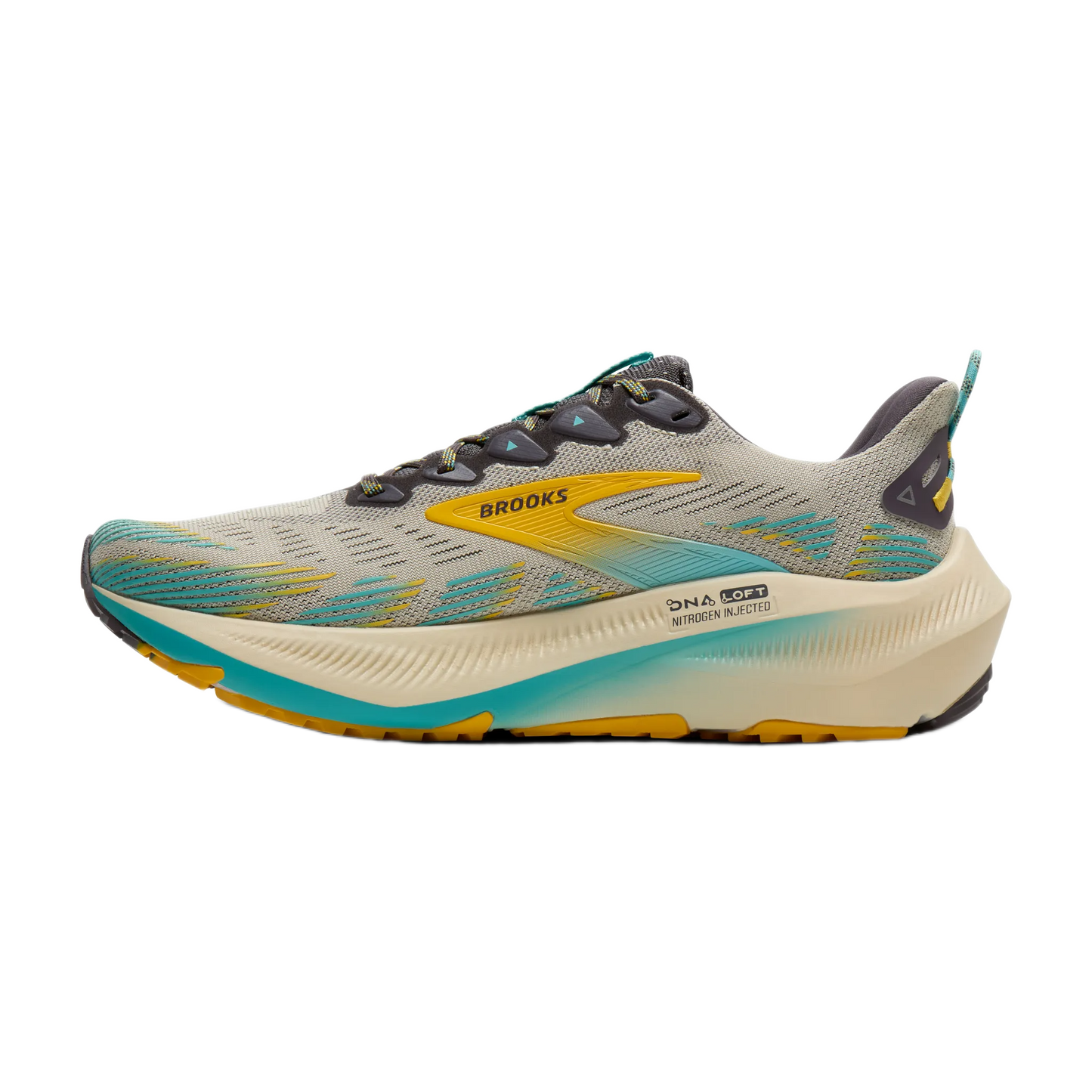 Brooks Ghost Trail Herren Bleached Sand/Rabbit/Bluefish Bild 4