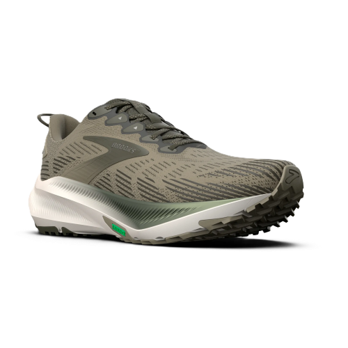Brooks Ghost Trail Herren Olive/Olive/Metallic Bild 2
