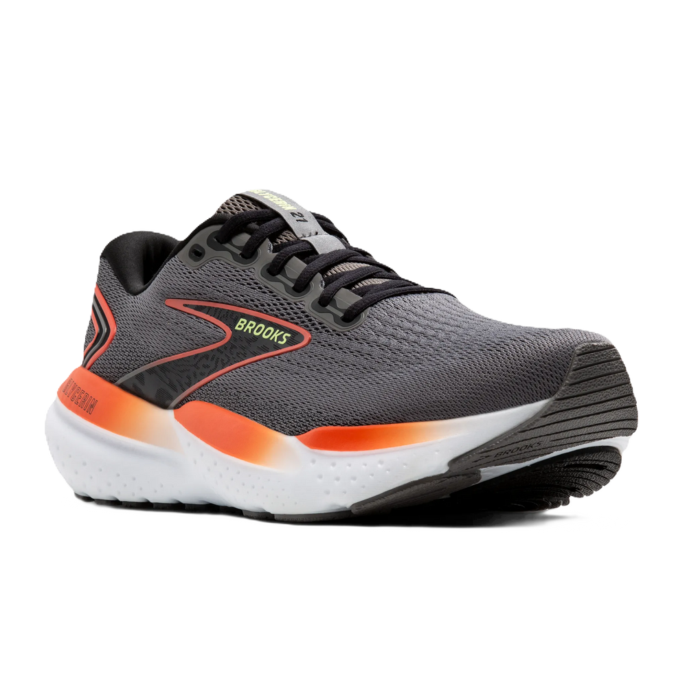 Brooks Glycerin 21 Herren Grey/Mandarin Red/Green Bild 1