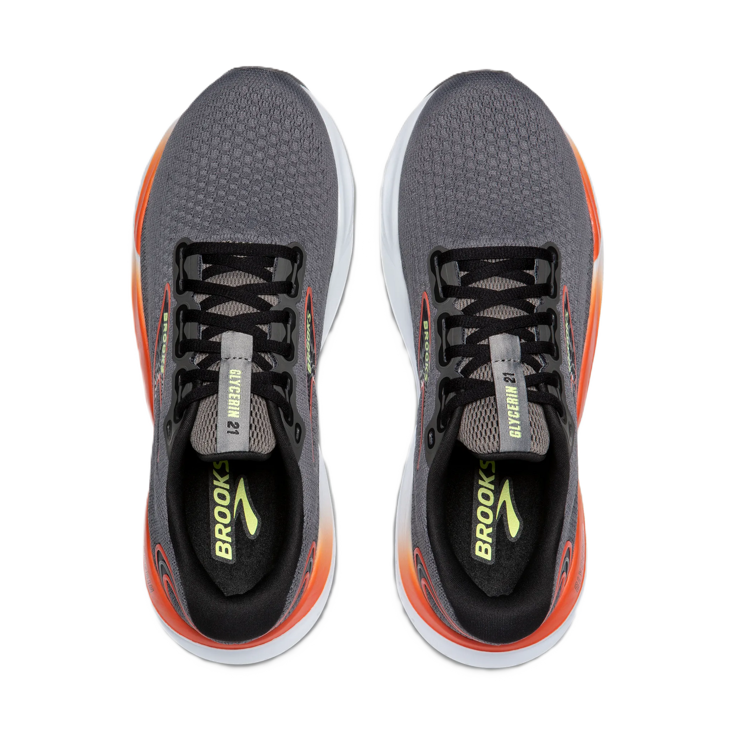 
                  
                    Brooks Glycerin 21 Herren Grey/Mandarin Red/Green Bild 4
                  
                