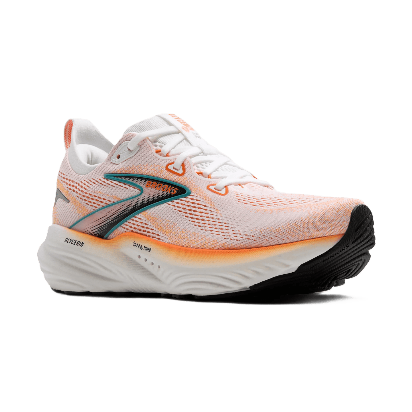 Brooks Glycerin 22 Herren White/Orange/Green Blue Slate Bild 1