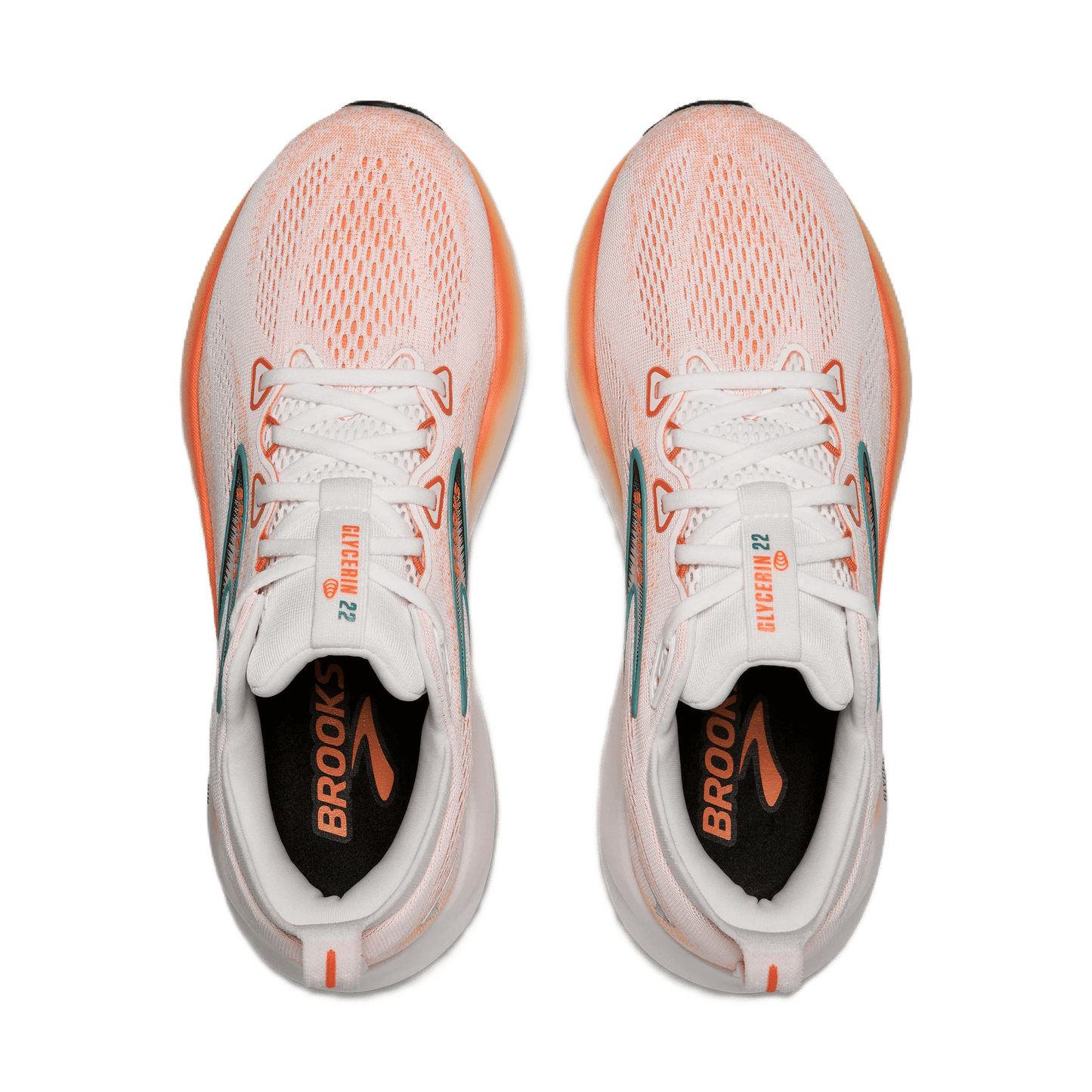 
                  
                    Brooks Glycerin 22 Herren White/Orange/Green Blue Slate Bild 4
                  
                
