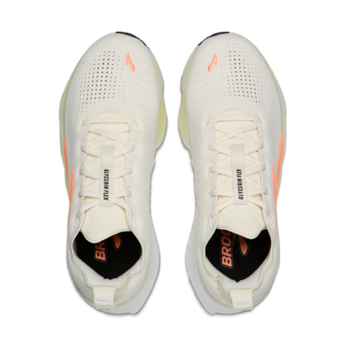 Brooks Glycerin Flex Damen White/Peach/Nightlife Bild 3