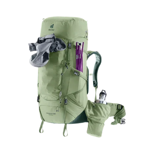 Deuter Aircontact Core 55+10 SL Trekkingrucksack grove-ivy Bild 6