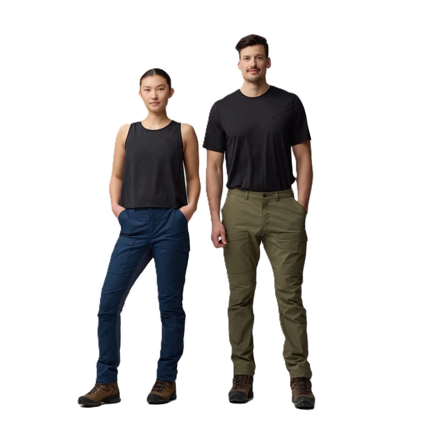 Fjällräven Abisko Hybrid Trail Hose (navy) Damen Navy Bild 14