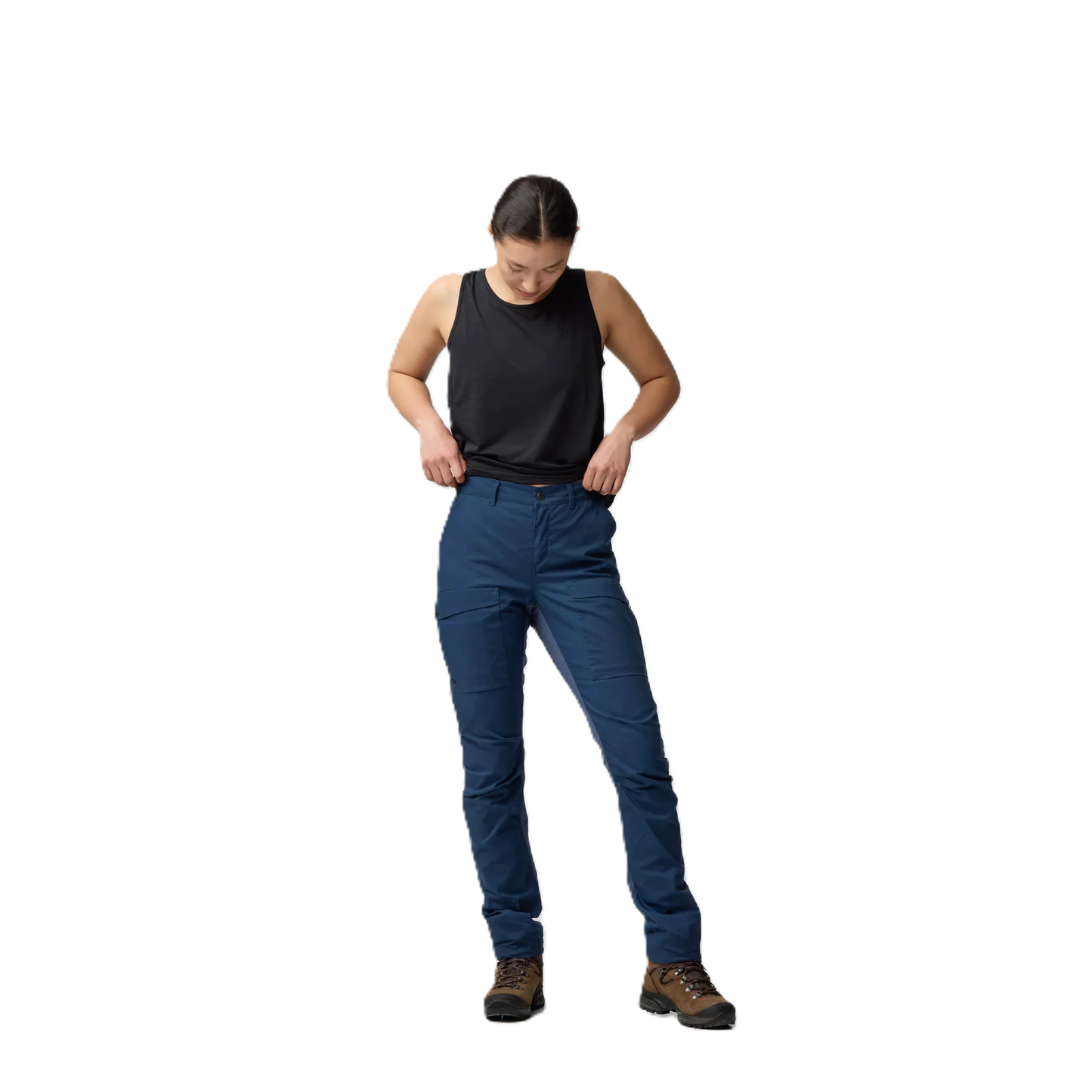 Fjällräven Abisko Hybrid Trail Hose (navy) Damen Navy Bild 5
