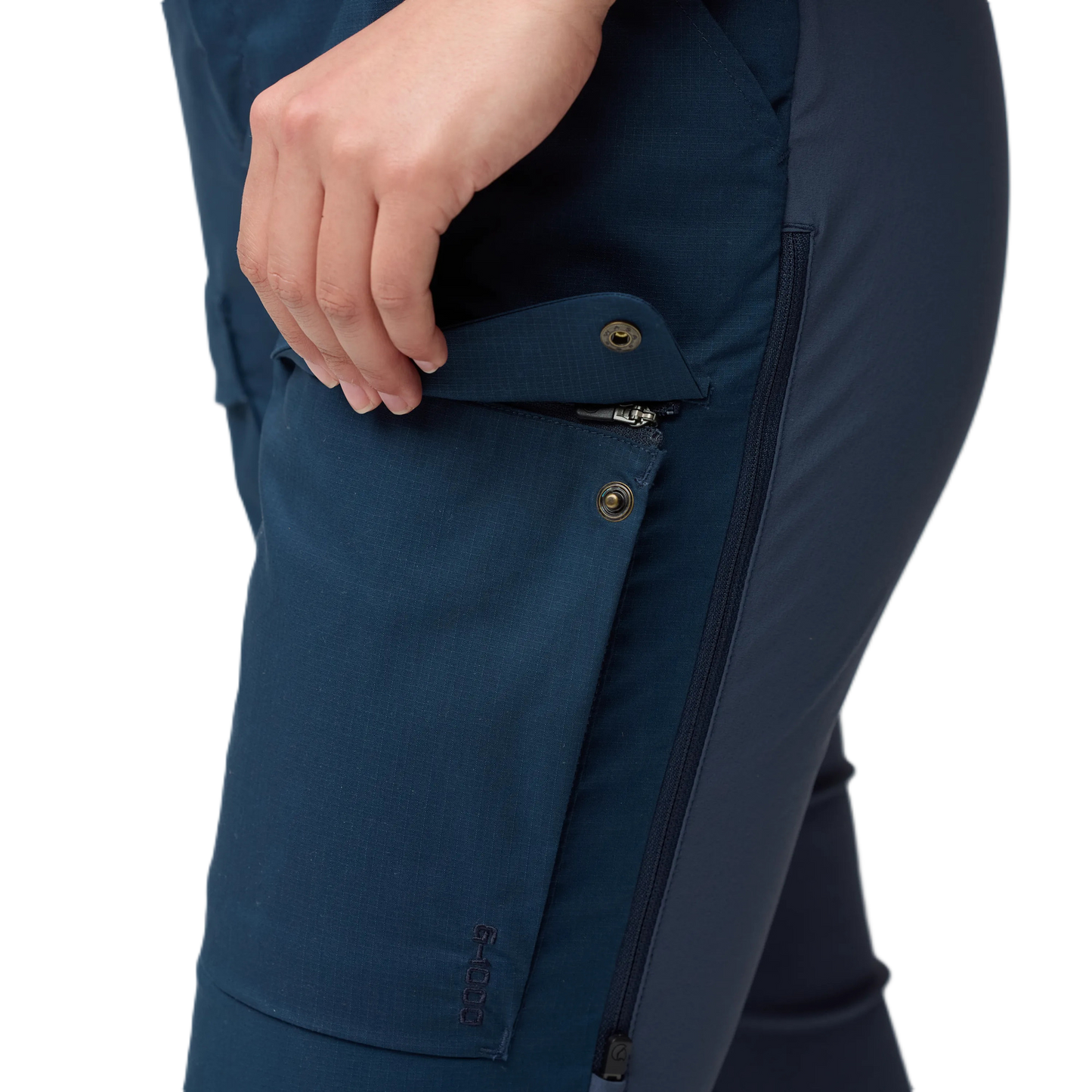 Fjällräven Abisko Hybrid Trail Hose (navy) Damen Navy Bild 8