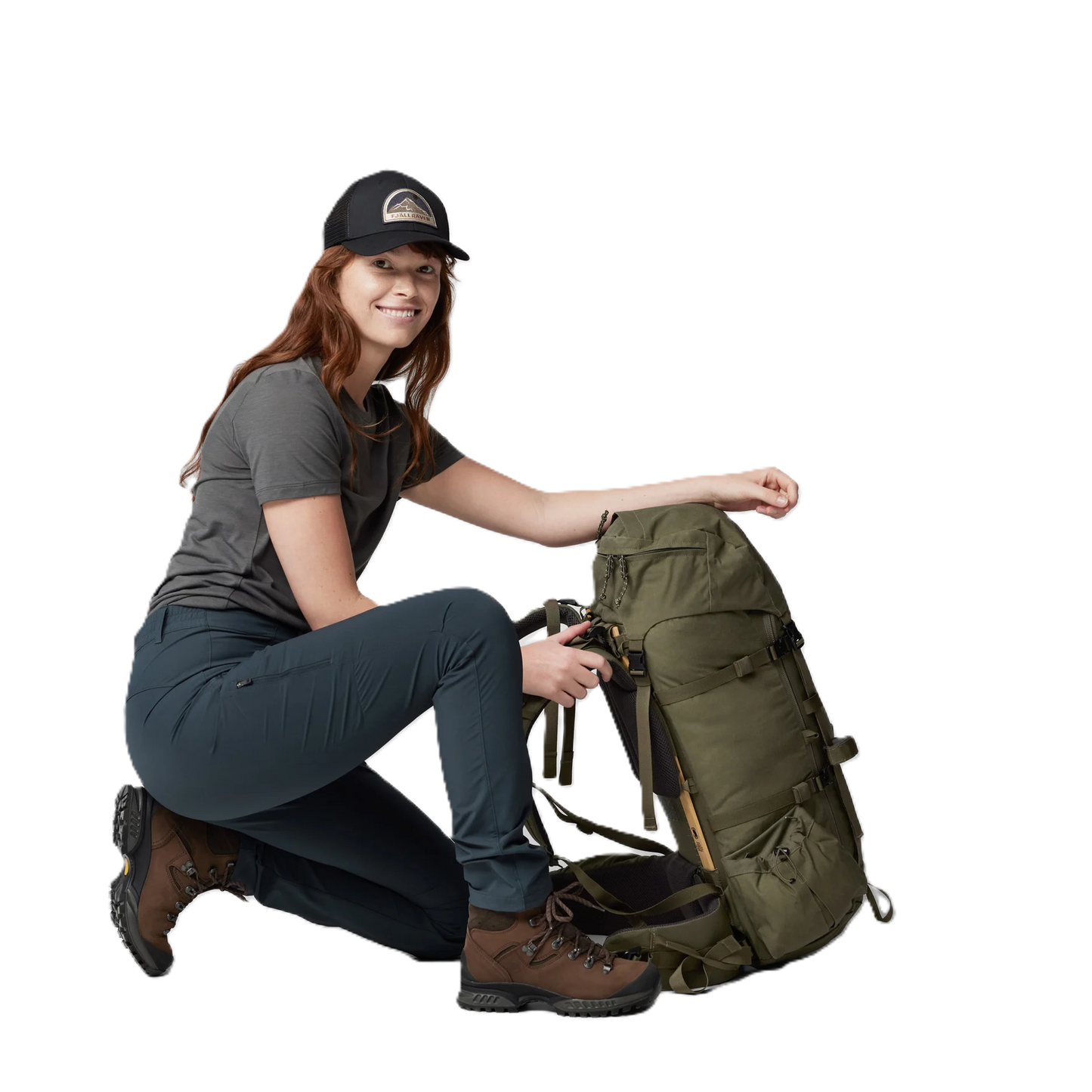 Fjällräven Abisko Trail Stretch Trs W Damen Dark Navy Bild 4