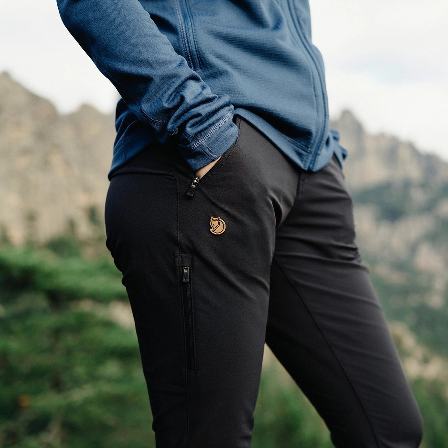 Fjällräven Abisko Trail Stretch Trs W Damen Dark Navy Bild 9