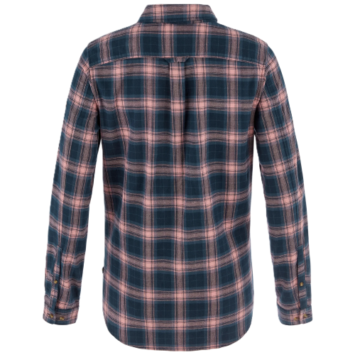 Fjällräven Övik Classic Flannel Shirt W Damen Dark Navy-Dusty Rose Bild 4