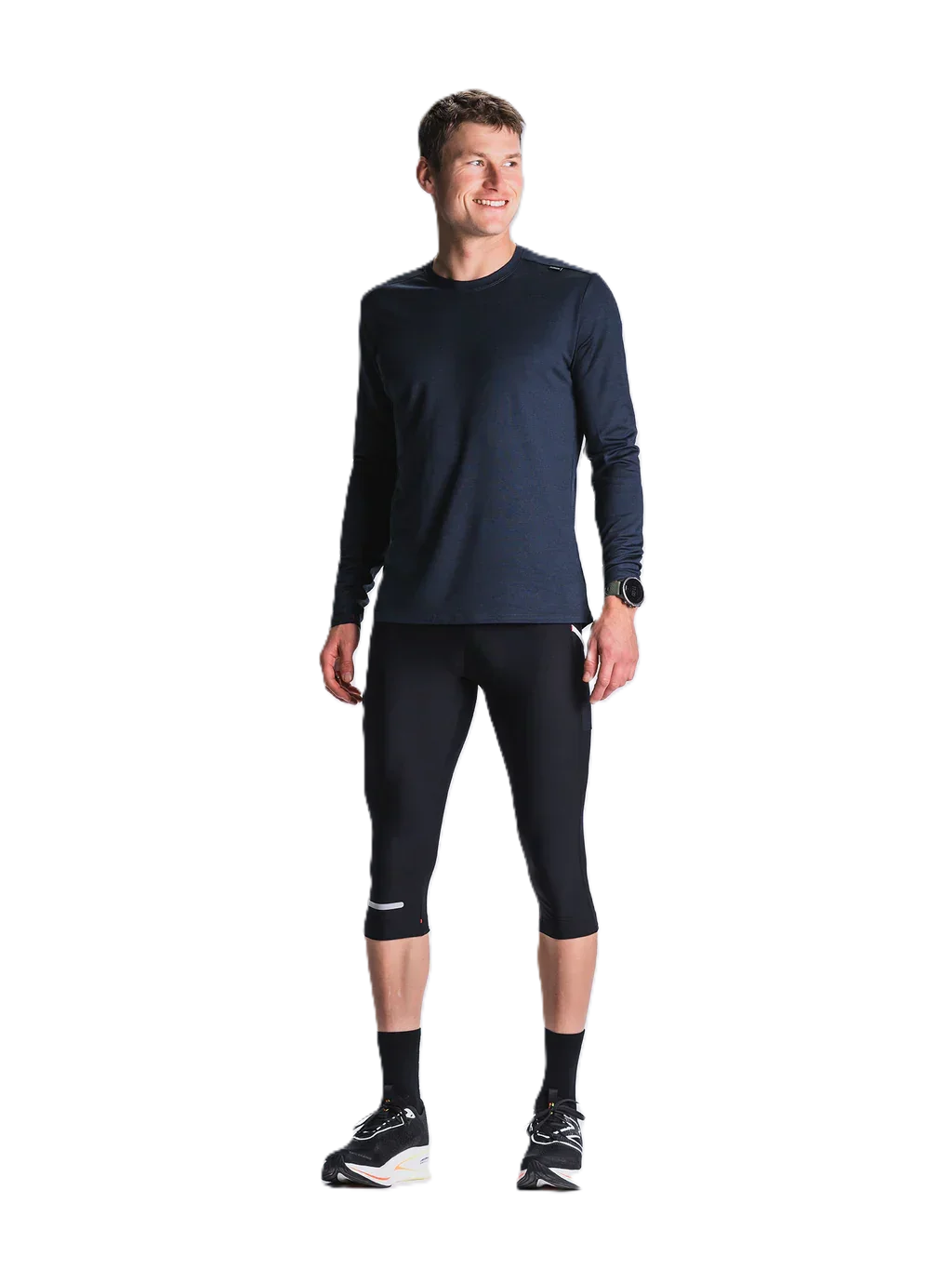 FUSION 3/4 Tights Unisex SUPERBLACK Bild 3