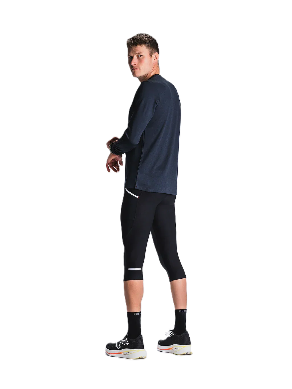 FUSION 3/4 Tights Unisex SUPERBLACK Bild 5