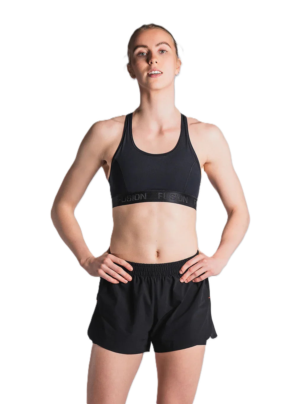 FUSION C3 Run Shorts Damen (Black) BLACK Bild 3