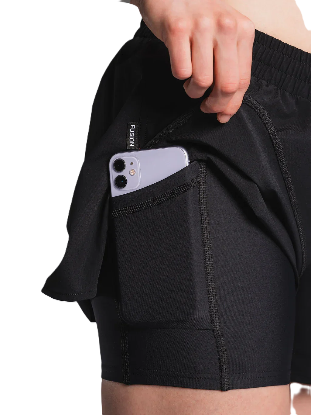 FUSION C3 Run Shorts Damen (Black) BLACK Bild 6