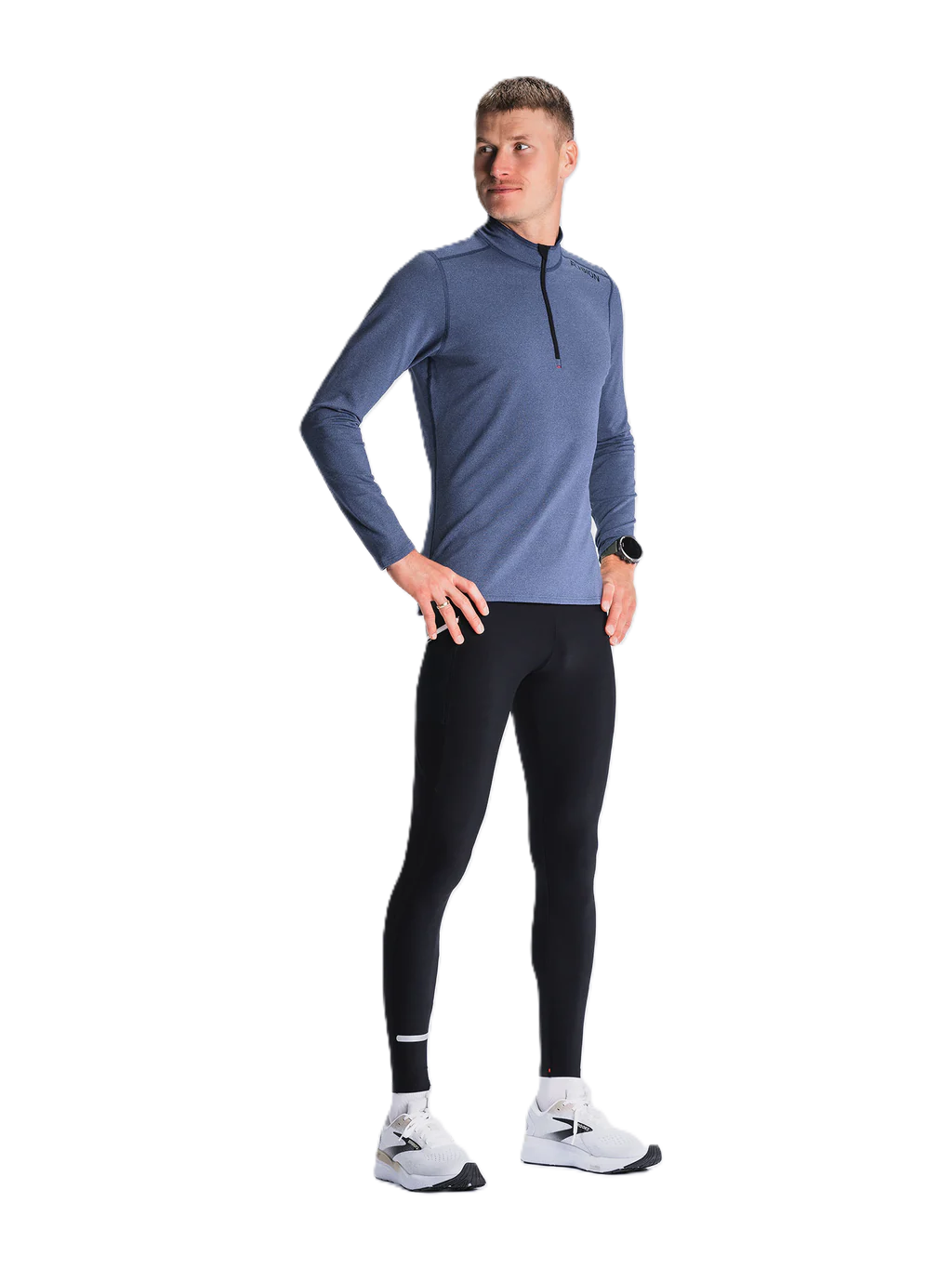 FUSION C3 Zip Neck Herren NIGHT BLUE Bild 3