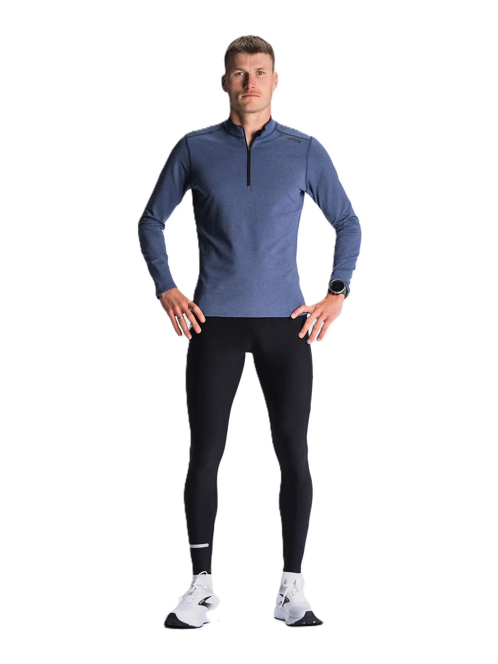 FUSION C3 Zip Neck Herren NIGHT BLUE Bild 4