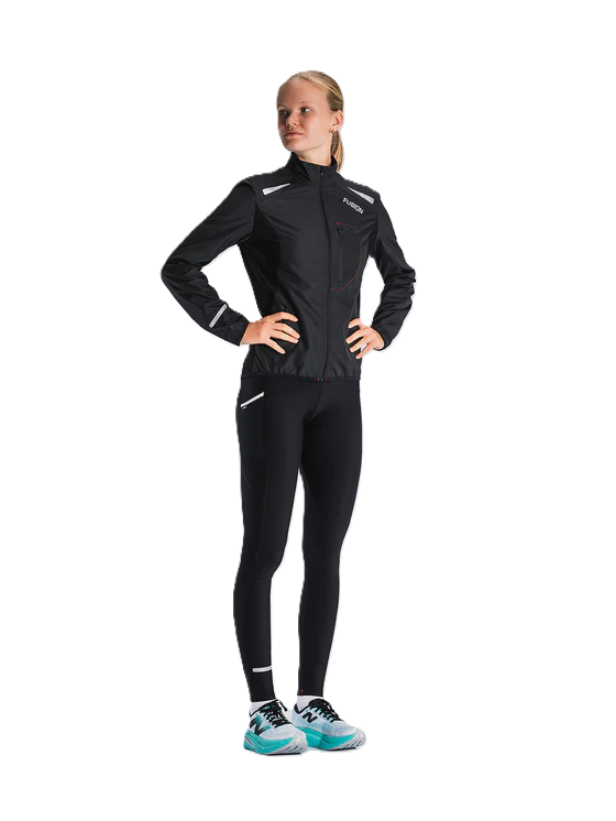 Fusion S1 Run Jacket Damen BLACK Bild 3