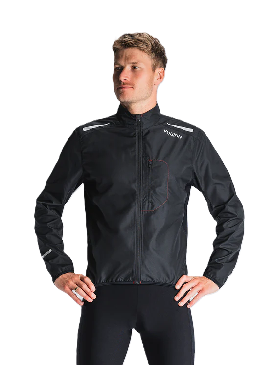 FUSION S1 Run Jacket Herren BLACK Bild 1