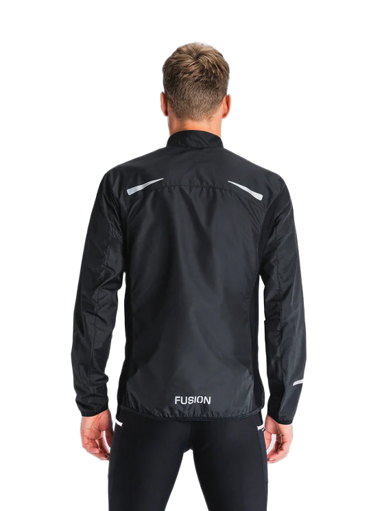 FUSION S1 Run Jacket Herren BLACK Bild 2