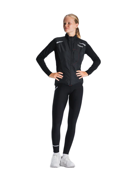 FUSION S1 Run Vest Damen BLACK Bild 4