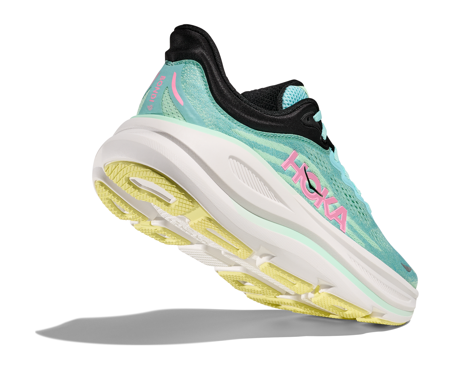 HOKA Bondi 9 Damen BLUE SPARK / MINT FLUORITE Bild 2