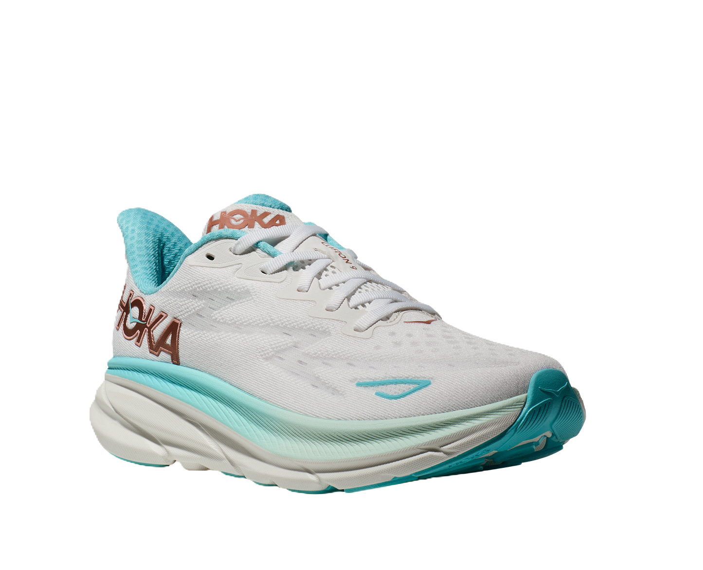 Hoka Clifton 9 Damen FROST / ROSE GOLD Bild 1