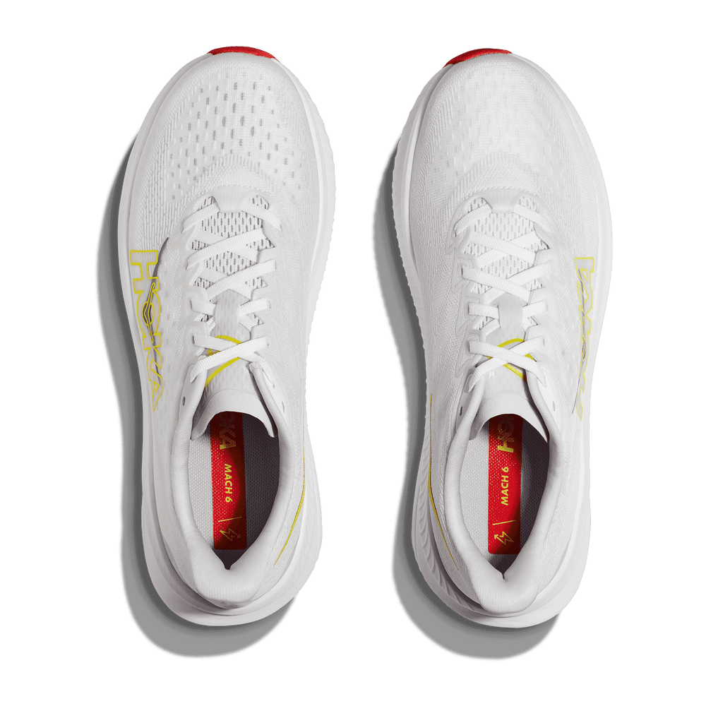 
                  
                    Hoka Mach 6 Herren WHITE / NIMBUS CLOUD Bild 4
                  
                